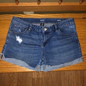 a.n.a denim shorts